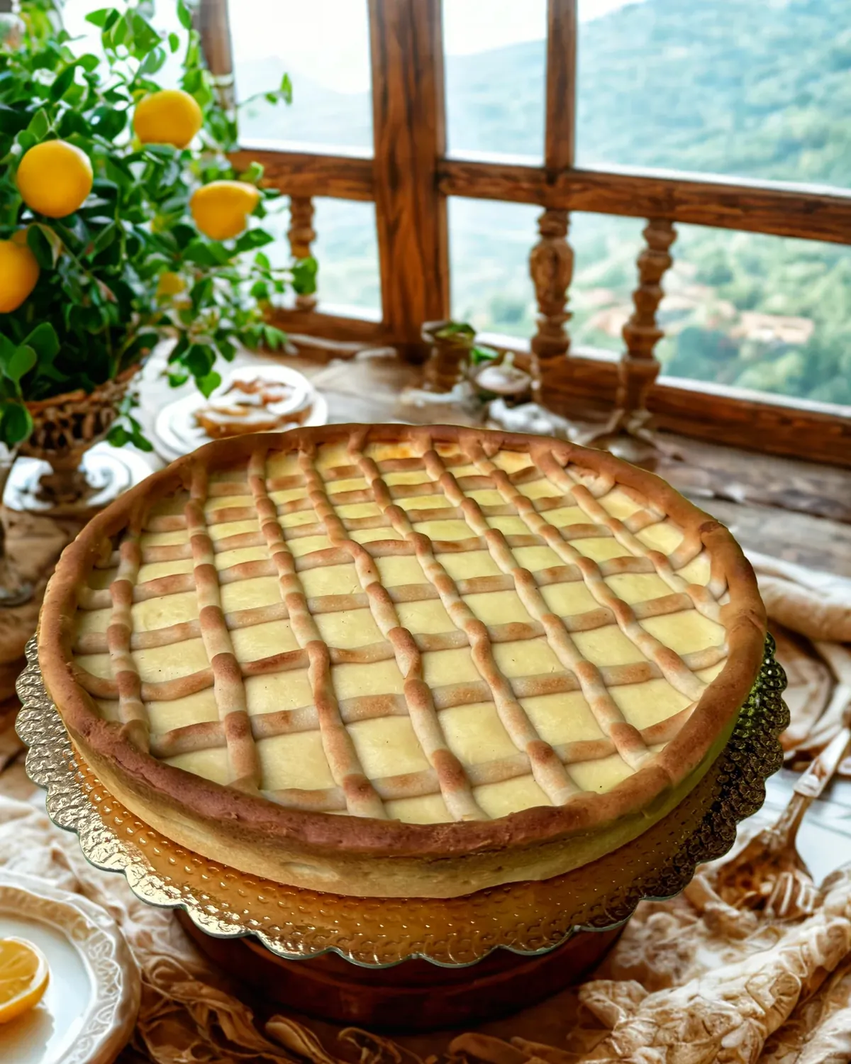 Crostiera, la crostata al limone napoletana